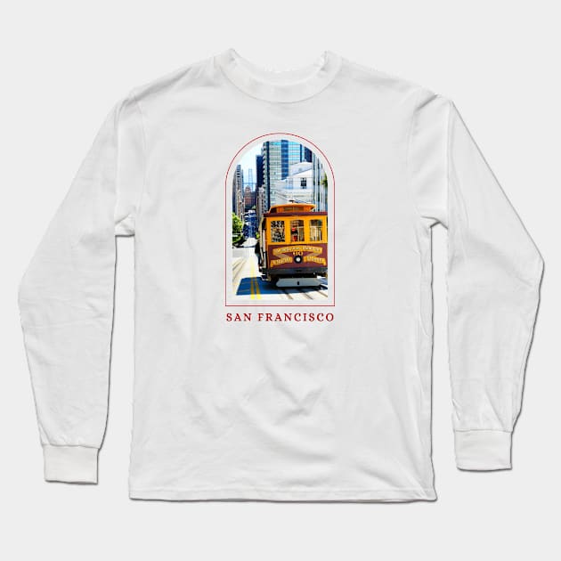 SAN FRANCISCO, CALIFORNIA Long Sleeve T-Shirt by Lolane